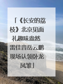 《长安的荔枝》北京见面礼趣味盎然 雷佳音岳云鹏现场认领卧龙凤雏