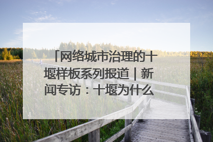 网络城市治理的十堰样板系列报道｜新闻专访：十堰为什么成为“黑马型”城市治理网络维度典型