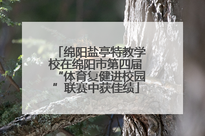 绵阳盐亭特教学校在绵阳市第四届“体育复健进校园”联赛中获佳绩