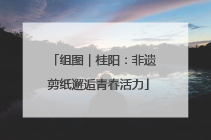 组图｜桂阳：非遗剪纸邂逅青春活力