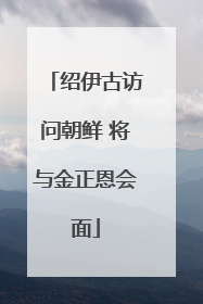 绍伊古访问朝鲜 将与金正恩会面