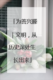 为善兴滕｜文明，从历史深处生长出来