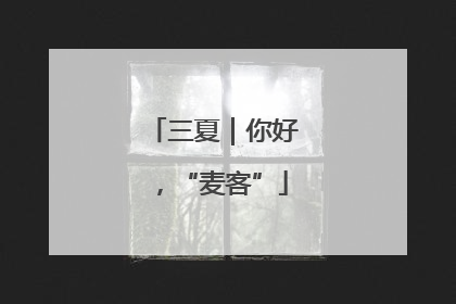 三夏|你好,“麦客”