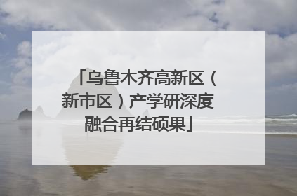 乌鲁木齐高新区（新市区）产学研深度融合再结硕果