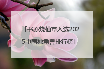 书亦烧仙草入选2025中国独角兽排行榜