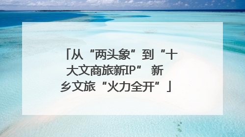 从“两头象”到“十大文商旅新IP” 新乡文旅“火力全开”
