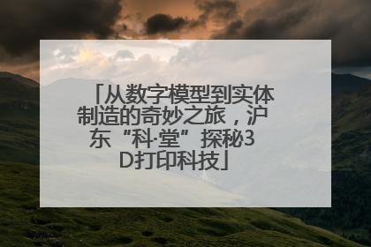 从数字模型到实体制造的奇妙之旅，沪东“科·堂”探秘3D打印科技
