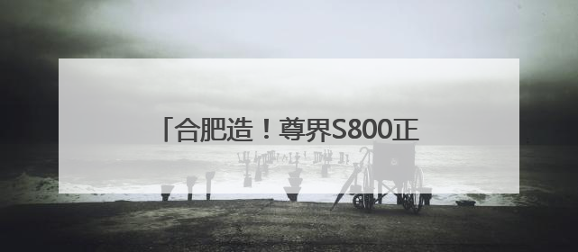合肥造！尊界S800正式上市！70.8万元起