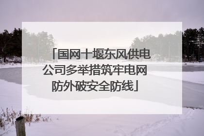 国网十堰东风供电公司多举措筑牢电网防外破安全防线