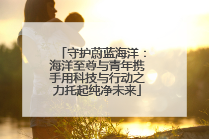 守护蔚蓝海洋：海洋至尊与青年携手用科技与行动之力托起纯净未来