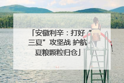 安徽利辛：打好“三夏”攻坚战 护航夏粮颗粒归仓