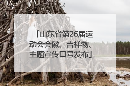 山东省第26届运动会会徽、吉祥物、主题宣传口号发布