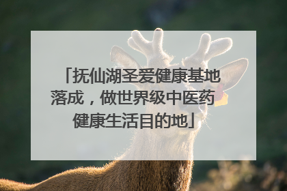 抚仙湖圣爱健康基地落成，做世界级中医药健康生活目的地