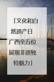 文化和自然遗产日 广西全方位展现非遗独特魅力