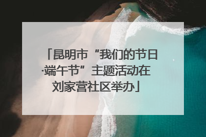 昆明市“我们的节日·端午节”主题活动在刘家营社区举办