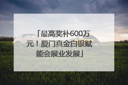 最高奖补600万元！厦门真金白银赋能会展业发展