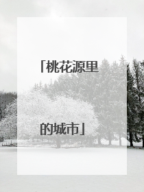 桃花源里的城市