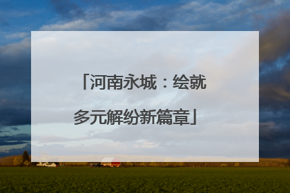 河南永城：绘就多元解纷新篇章