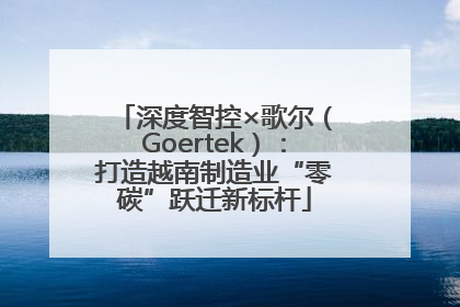 深度智控×歌尔（Goertek）：打造越南制造业“零碳”跃迁新标杆