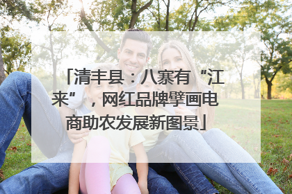 清丰县：八寨有“江来”，网红品牌擘画电商助农发展新图景