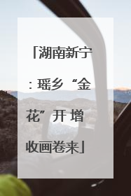 湖南新宁：瑶乡“金花”开 增收画卷来