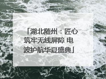 湖北随州：匠心筑牢无线屏障 电波护航华夏盛典