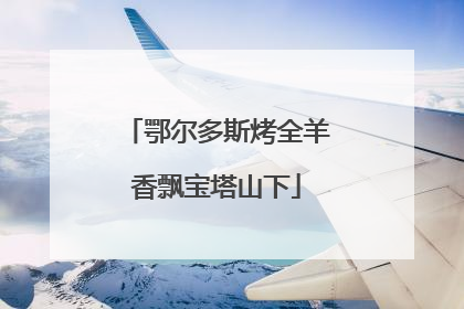 鄂尔多斯烤全羊香飘宝塔山下