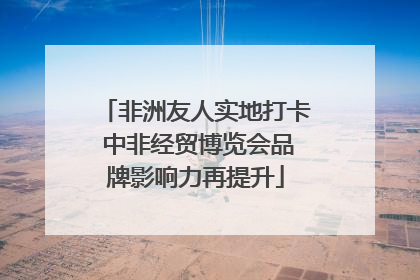 非洲友人实地打卡 中非经贸博览会品牌影响力再提升