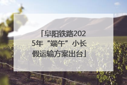 阜阳铁路2025年“端午”小长假运输方案出台