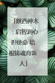 陕西神木：启智润心担使命 培根铸魂育新人