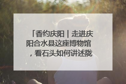 香约庆阳｜走进庆阳合水县这座博物馆，看石头如何讲述陇东千年历史