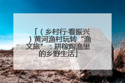 （乡村行·看振兴）黄河渔村玩转“渔文旅”：耕稼陶渔里的乡野生活
