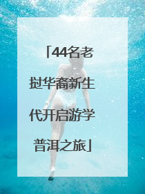 44名老挝华裔新生代开启游学普洱之旅